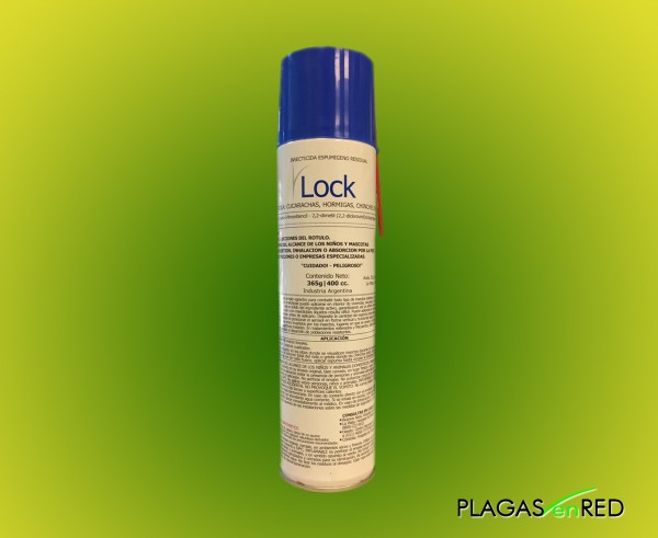 	Espuma Lock aerosol de espuma insecticida